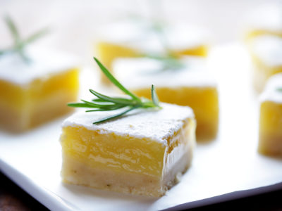 Rosemary Lemon Bars