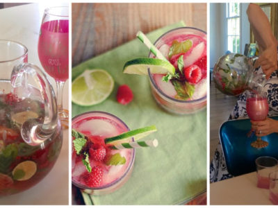 Tickle Me Pink :: Raspberry Mint Mojitos