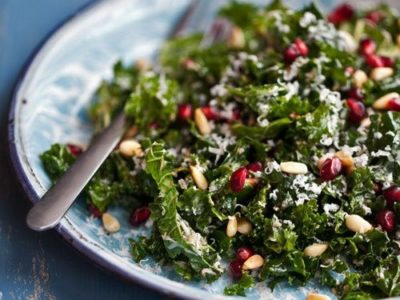 Kale Salad with Pecorino and Truffle Vinaigrette